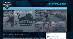 Desktop Screenshot of endeavoursportsgroup.com